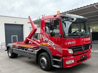 MERCEDES-BENZ ATEGO 1218 HÁKOVÝ NOSIČ KONTEJNERŮ UZÁVIERKA - 2