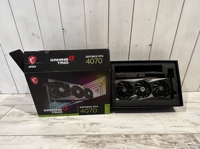 MSI RTX 4070 Gaming X Trio 12GB GDDR6X - 2