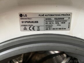 Pračka LG F60J5WN4W - 2