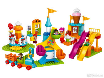 LEGO DUPLO 10840 Velká pouť + 30329 Moje první ži - 2