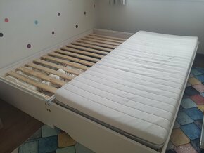 Rozkládací postel 90/180x200cm + 2xma - 2