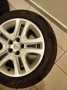 Opel 5x105  zimních kol WR D3 Tmps Nokian R16. - 2