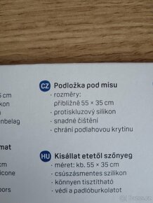 Podložka pod mísu na psí žrádlo. - 2