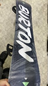 Snowboardový set Burton 155cm s vázáním - 2