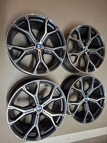 Originál sada 21" BMW G05, X5, X6 style 741M - 2