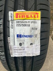 Nová Pirelli Cinturato P7 225/50R18 95W - 2