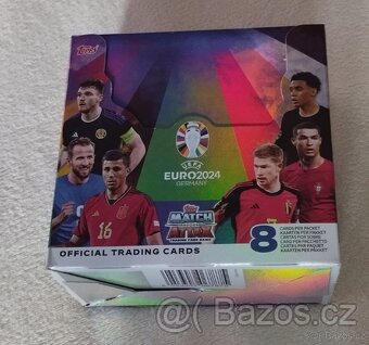 FOTBALOVÉ KARTY BOX MATCH ATTAX EURO 2024 - 2