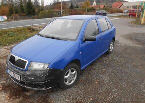 Škoda Fabia 1,2 HTP 40 kW CZ Historie benzín manuál - 2