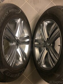 ORIGINAL ALU KOLA VW TOUAREG "SEBRING" 255/55/19 - 2