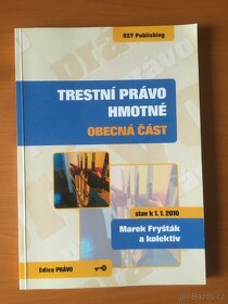 Trestní právo (hmotné a procesní) - 2