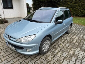 Peugeot 206 kombi 1,4i-, naj.91.tkm, klimatronic, r. 06 - 2