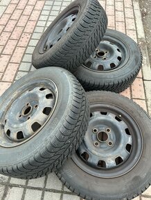 Kola 4x100 pneu 185/65 R14 zimní - 2