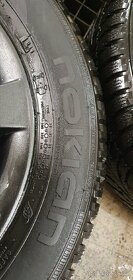 Originální kompletní kola 4x100 r14 pneu Nokian 175/65 r14 - 2