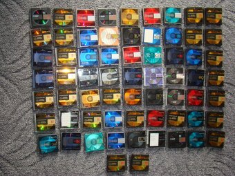 MINIDISC media 65 kusů - 2