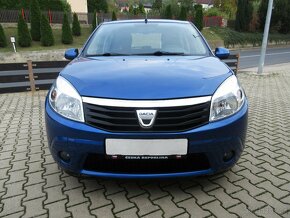 Dacia Sandero 2009 1.4MPi 55Kw-Klima-1. Majitel - 2