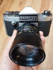 PRAKTICA Super TL+objektiv. Beroflex 2.8 - 2