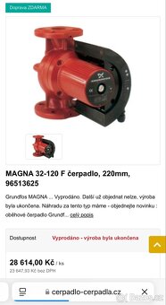 Čerpadlo Magna 32 - 120 F - 2