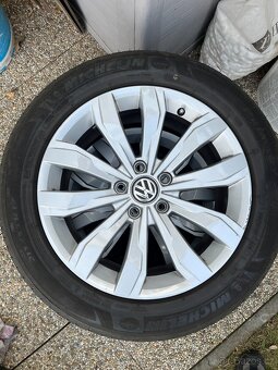 17" letní sada kol VW T-Roc, pneu Michelin 215/55/17 DOT382 - 2