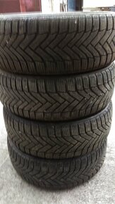 Michelin 205/55R16-sada zimních kol s ráfkem - 2