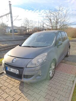 Renault scenic 3 1,9dci, rok 2010, tažné - 2