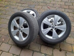 ALU kola,sada, model VELORUM,originál,205/55 R16,5x112,TOP - 2