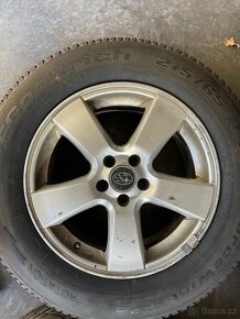 16 disky 5x100 a zimne pneu  215/65R16 - 2