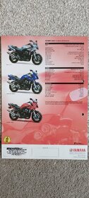 Yamaha FZS600 Fazer origo posterA4 - 2