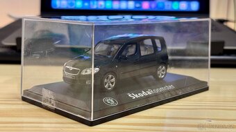 Škoda Roomster 1:43 Abrex, první edice, zelená metalíza. - 2