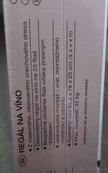 Regál na víno (na 25 lahví) - 2