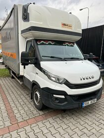 Iveco Daily Plachtová dodávka 35s18 Valník - 2