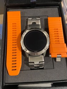 Hodinky Garmin 6X solar Pro- Titan - 2