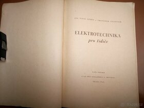 elektrotechnika pro řidiče-1953 , 207stran - 2