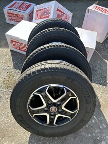 alukola original disky Fiat Ducato Michelin 225/75 r16 nové - 2