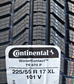 Nové zimní pneu 225/55r17 Bridgestone ,Continental - 2