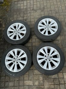 ORIGINÁL Alu Volkswagen Torronto R16, 5x112 - ZIMNÍ - 2