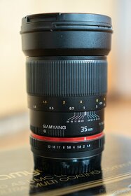 SAMYANG 35 mm f1.4 AS pro Canon EF - 2