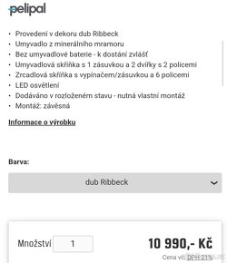 Koupelnový nábytek NOVÝ - 2