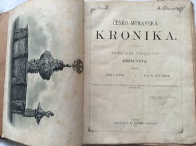 Stará Česko-Moravská kronika r.1891 - 2