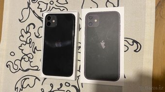 Prodám černý iPhone 11 128GB - top stav - 2