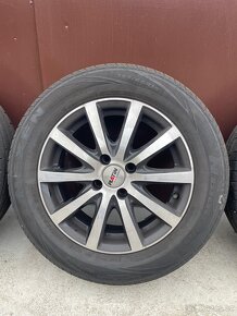 ALU kola R15 Platin P69 + letní pneu + TPMS senzory - 2