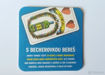 Pivní tácek Becherovka - 2