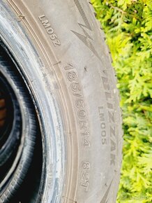 Prodám zimní Bridgestone Blizzak 185/60/14 Dot, 31/2019 7mm - 2