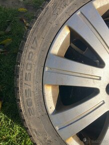 Originální alu sada Škoda 5x112, pneu Nokian, Superb II - 2