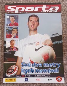 SPARTA DO TOHO  - prodám programy z AC SPARTA PRAHA. - 2