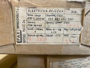 ELEKTRICKÁ PÁJEČKA 220V, 200W, typ 245 - 2