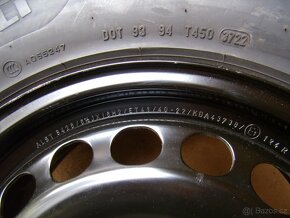 1x disk 6,5x16 ET41 + zimní Pirelli 215/60 R16 DOT 22 7,5mm - 2