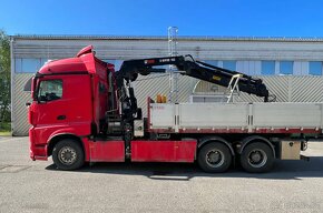 MB Arocs 3358 6x4 valník s hydraulickou rukou - 2