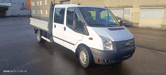 Prodám Ford Transit 2,2 TDCI  doublecab valník 7mísí - 2