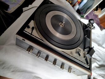 Raritní vintage gramofon Dual HS 38, na opravu - 2