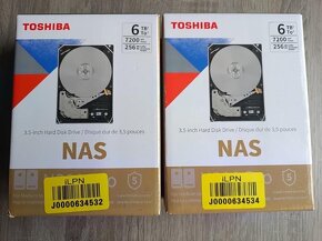 NOVÁ Toshiba 4/ 6/ 8/ 10/ 12/ 14/ 16/ 18TB N300 Pro - NAS - 2